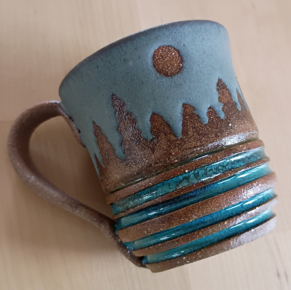 One-Of-a-Kind Small Handmade Ceramic Mug